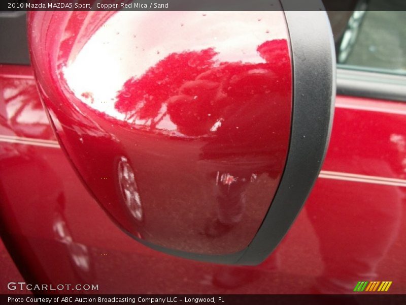 Copper Red Mica / Sand 2010 Mazda MAZDA5 Sport