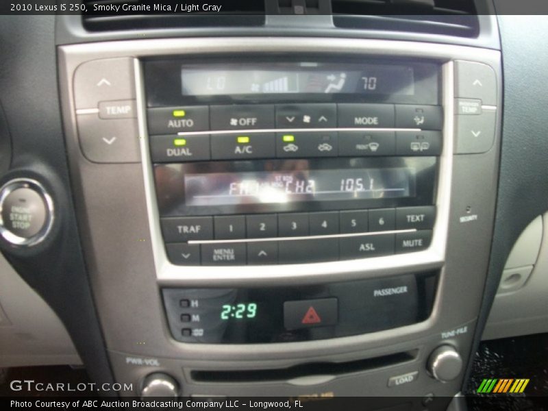 Smoky Granite Mica / Light Gray 2010 Lexus IS 250