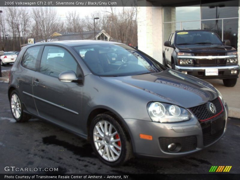 Silverstone Grey / Black/Grey Cloth 2006 Volkswagen GTI 2.0T