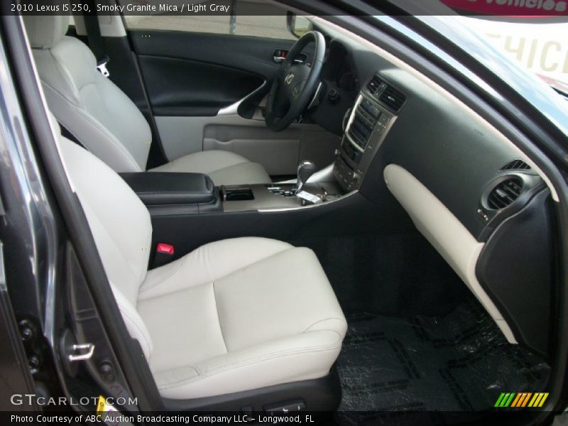 Smoky Granite Mica / Light Gray 2010 Lexus IS 250