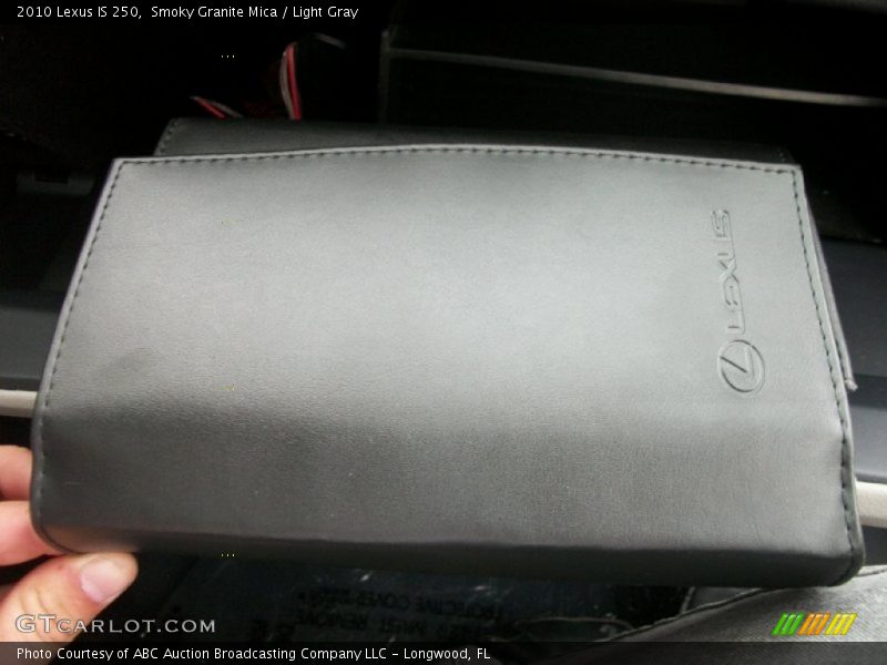 Smoky Granite Mica / Light Gray 2010 Lexus IS 250