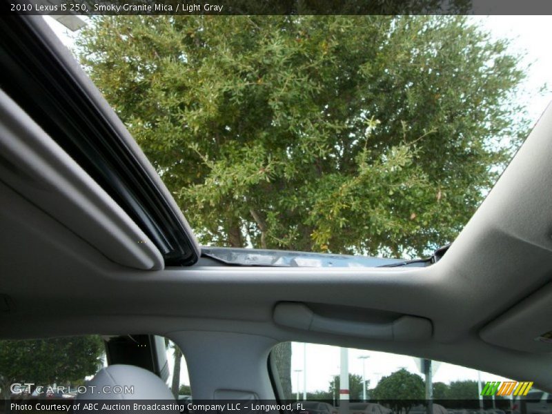 Smoky Granite Mica / Light Gray 2010 Lexus IS 250