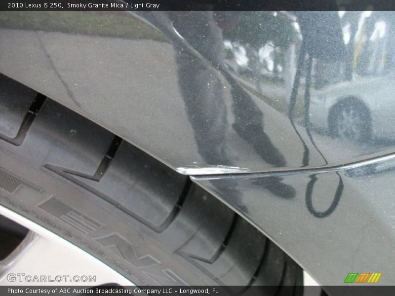 Smoky Granite Mica / Light Gray 2010 Lexus IS 250