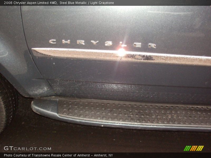 Steel Blue Metallic / Light Graystone 2008 Chrysler Aspen Limited 4WD