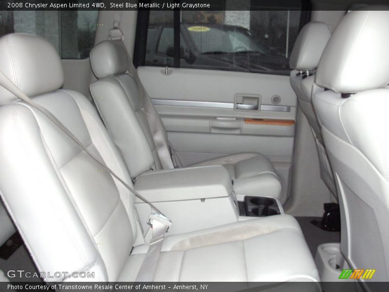 Steel Blue Metallic / Light Graystone 2008 Chrysler Aspen Limited 4WD