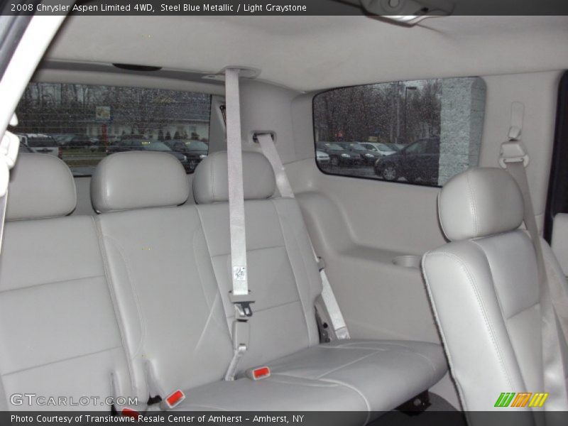 Steel Blue Metallic / Light Graystone 2008 Chrysler Aspen Limited 4WD