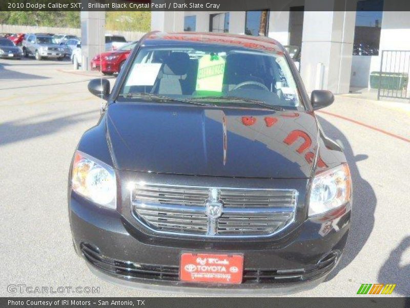 Brilliant Black Crystal Pearl / Dark Slate Gray 2010 Dodge Caliber SXT