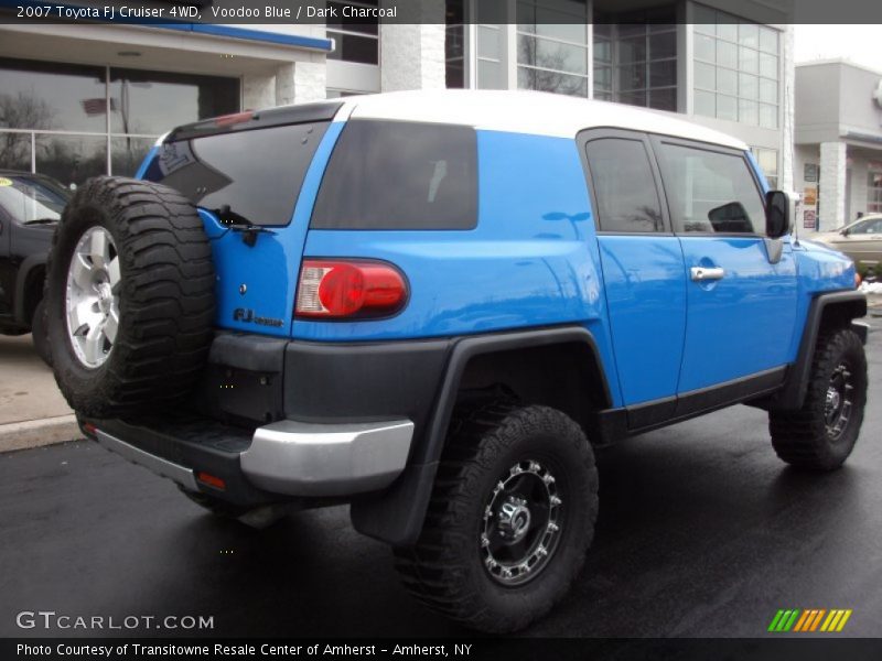 Voodoo Blue / Dark Charcoal 2007 Toyota FJ Cruiser 4WD