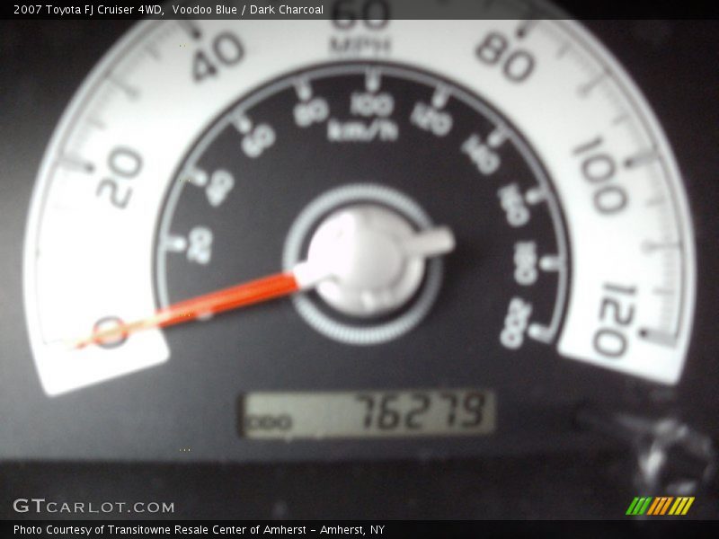 Voodoo Blue / Dark Charcoal 2007 Toyota FJ Cruiser 4WD