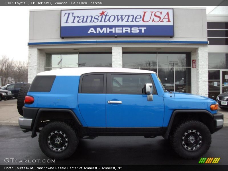 Voodoo Blue / Dark Charcoal 2007 Toyota FJ Cruiser 4WD