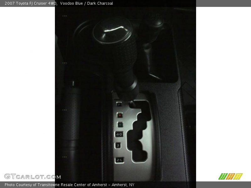Voodoo Blue / Dark Charcoal 2007 Toyota FJ Cruiser 4WD