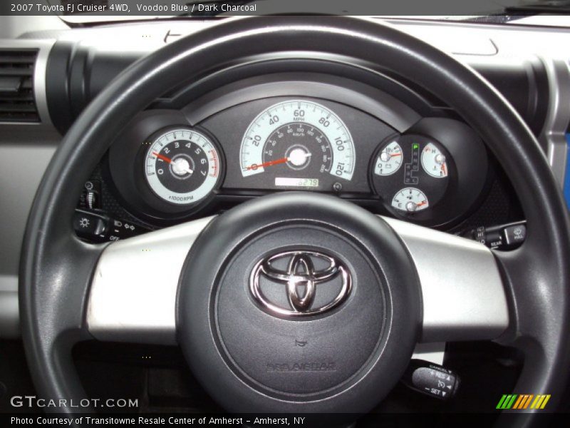 Voodoo Blue / Dark Charcoal 2007 Toyota FJ Cruiser 4WD