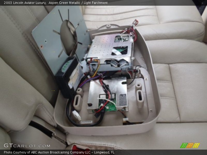 Aspen Green Metallic / Light Parchment 2003 Lincoln Aviator Luxury