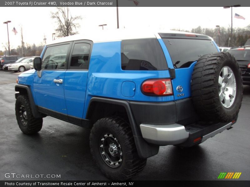 Voodoo Blue / Dark Charcoal 2007 Toyota FJ Cruiser 4WD