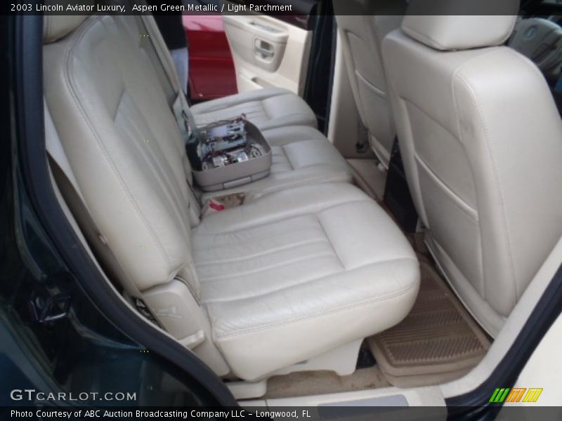 Aspen Green Metallic / Light Parchment 2003 Lincoln Aviator Luxury