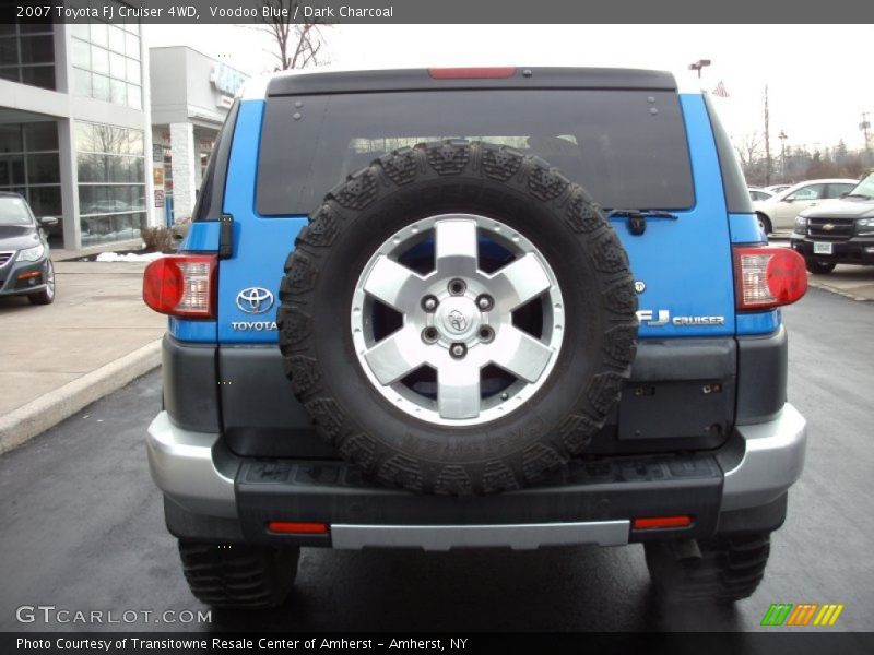 Voodoo Blue / Dark Charcoal 2007 Toyota FJ Cruiser 4WD