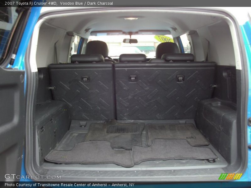 Voodoo Blue / Dark Charcoal 2007 Toyota FJ Cruiser 4WD