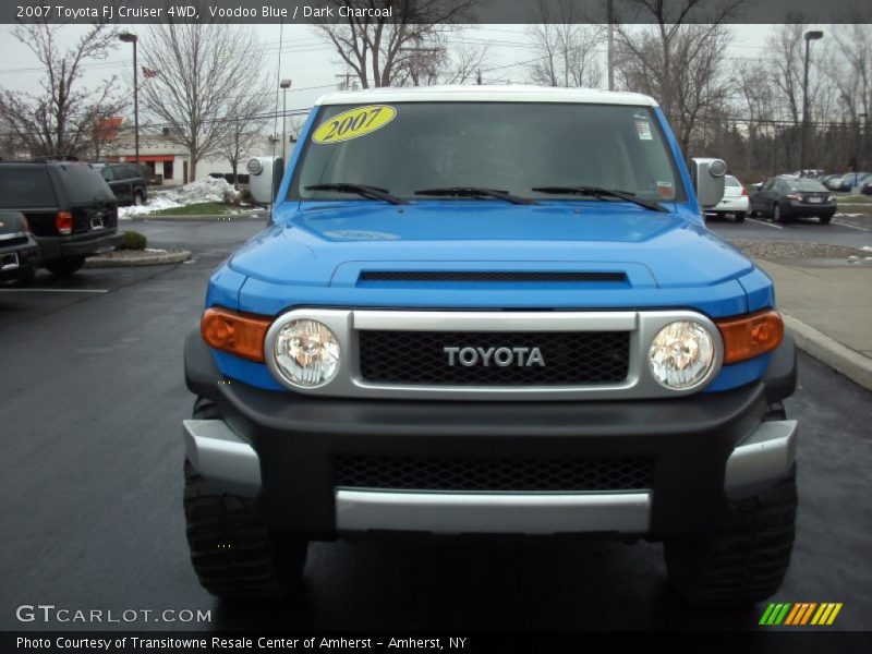 Voodoo Blue / Dark Charcoal 2007 Toyota FJ Cruiser 4WD
