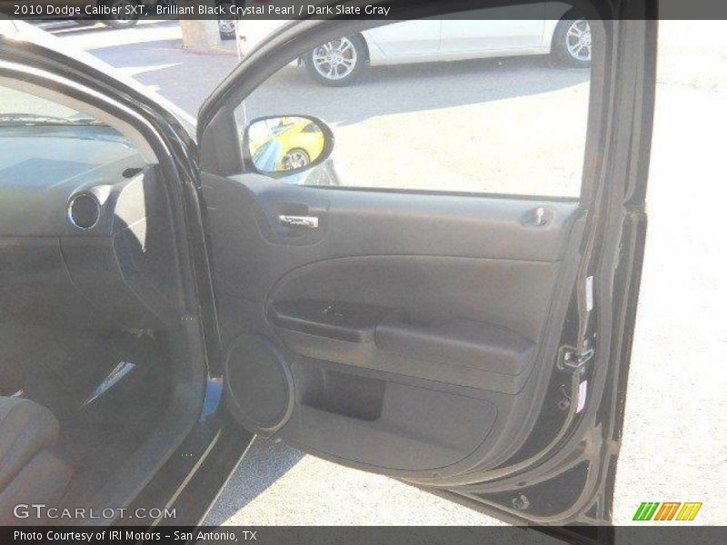 Brilliant Black Crystal Pearl / Dark Slate Gray 2010 Dodge Caliber SXT