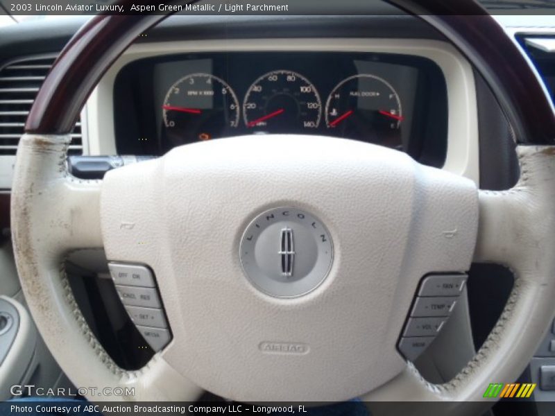 Aspen Green Metallic / Light Parchment 2003 Lincoln Aviator Luxury
