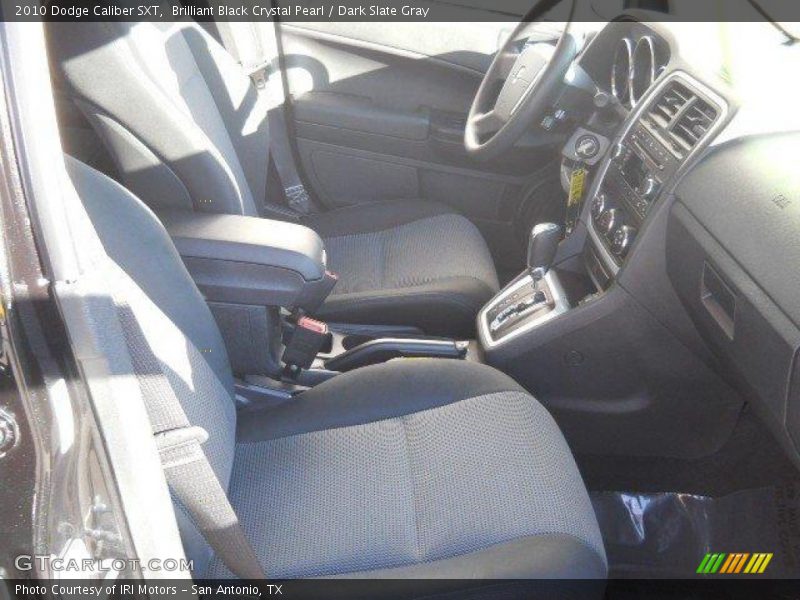 Brilliant Black Crystal Pearl / Dark Slate Gray 2010 Dodge Caliber SXT