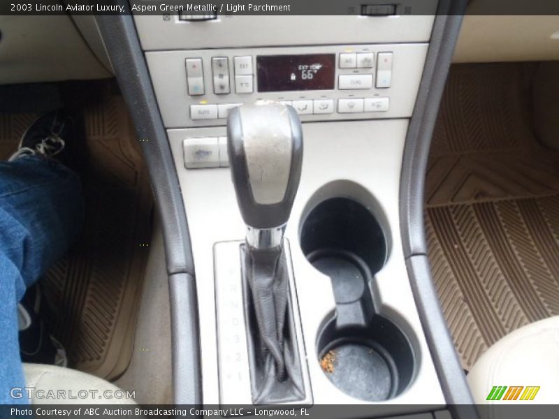 Aspen Green Metallic / Light Parchment 2003 Lincoln Aviator Luxury