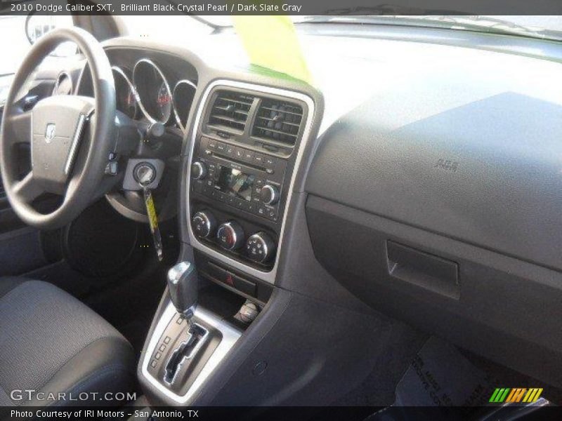 Brilliant Black Crystal Pearl / Dark Slate Gray 2010 Dodge Caliber SXT