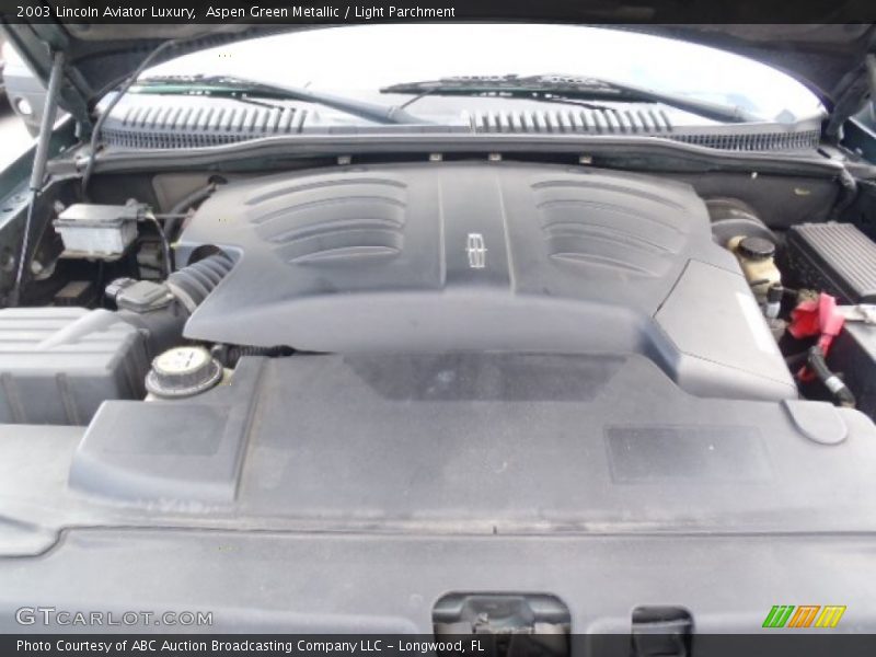 Aspen Green Metallic / Light Parchment 2003 Lincoln Aviator Luxury