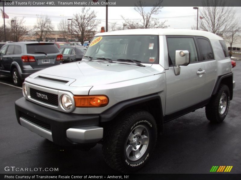 Titanium Metallic / Dark Charcoal 2008 Toyota FJ Cruiser 4WD