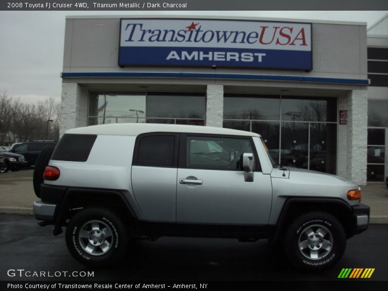 Titanium Metallic / Dark Charcoal 2008 Toyota FJ Cruiser 4WD