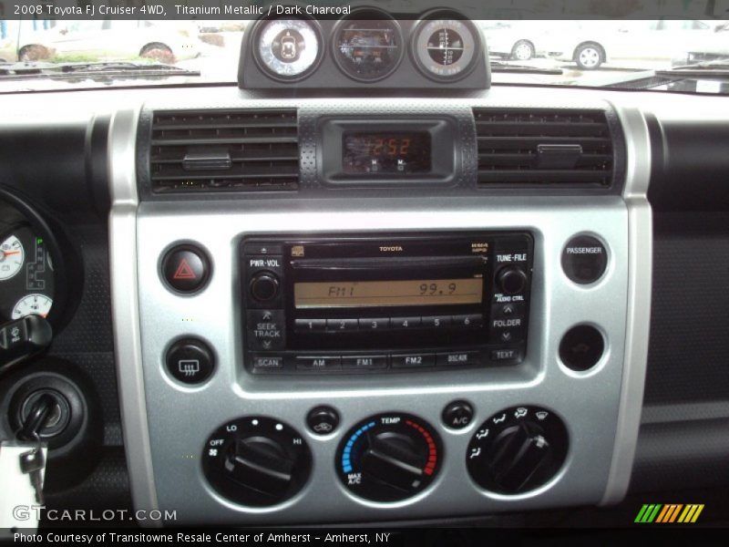 Titanium Metallic / Dark Charcoal 2008 Toyota FJ Cruiser 4WD