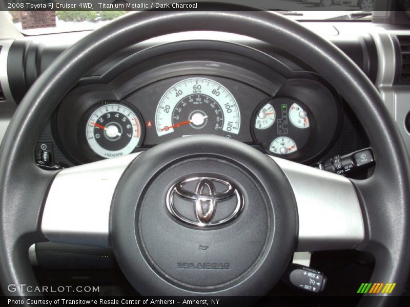 Titanium Metallic / Dark Charcoal 2008 Toyota FJ Cruiser 4WD