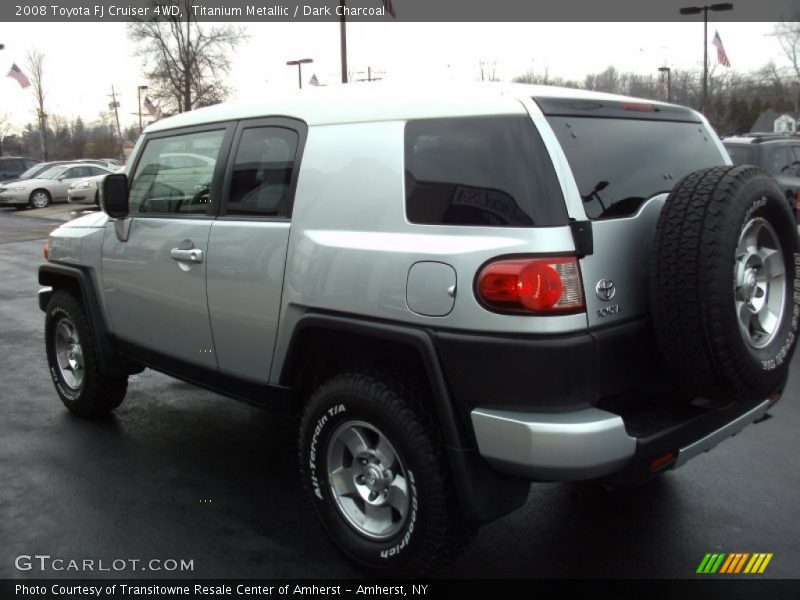 Titanium Metallic / Dark Charcoal 2008 Toyota FJ Cruiser 4WD