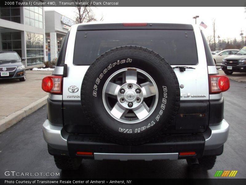 Titanium Metallic / Dark Charcoal 2008 Toyota FJ Cruiser 4WD