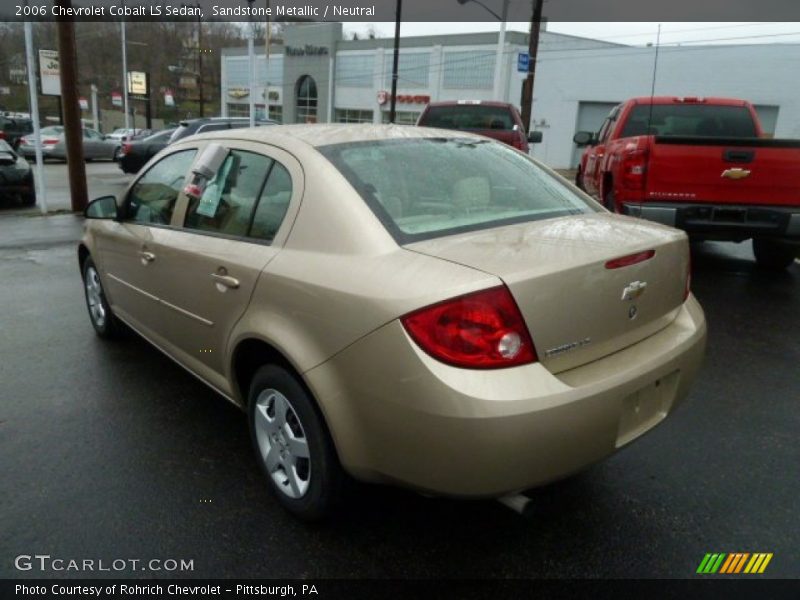 Sandstone Metallic / Neutral 2006 Chevrolet Cobalt LS Sedan