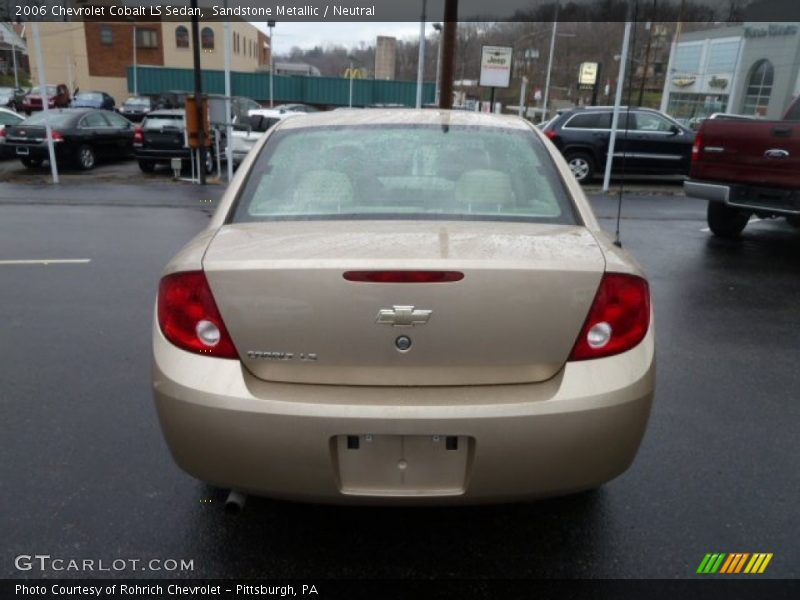 Sandstone Metallic / Neutral 2006 Chevrolet Cobalt LS Sedan
