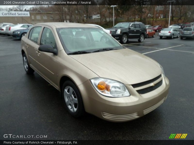 Sandstone Metallic / Neutral 2006 Chevrolet Cobalt LS Sedan