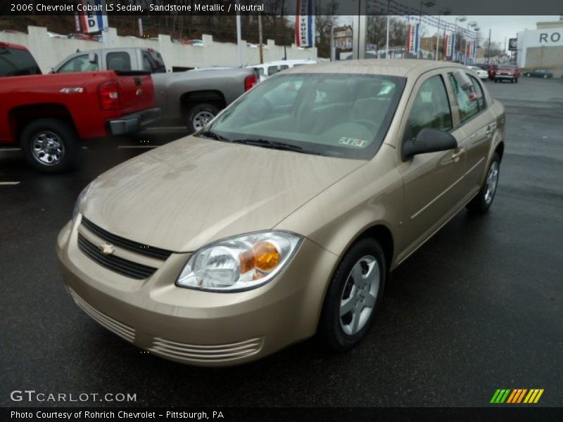 Sandstone Metallic / Neutral 2006 Chevrolet Cobalt LS Sedan
