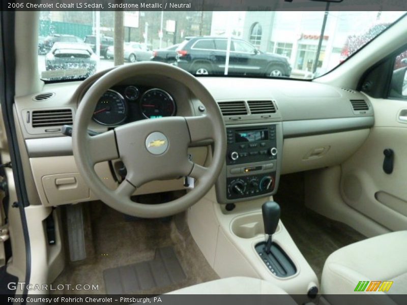 Sandstone Metallic / Neutral 2006 Chevrolet Cobalt LS Sedan