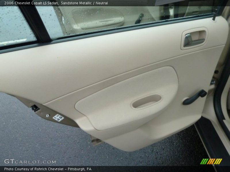 Sandstone Metallic / Neutral 2006 Chevrolet Cobalt LS Sedan