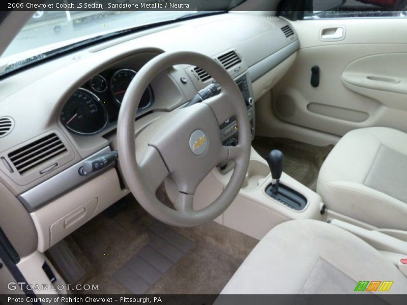 Sandstone Metallic / Neutral 2006 Chevrolet Cobalt LS Sedan