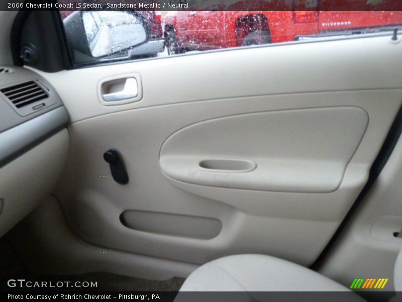 Sandstone Metallic / Neutral 2006 Chevrolet Cobalt LS Sedan