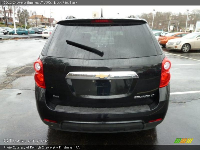 Black / Jet Black 2011 Chevrolet Equinox LT AWD