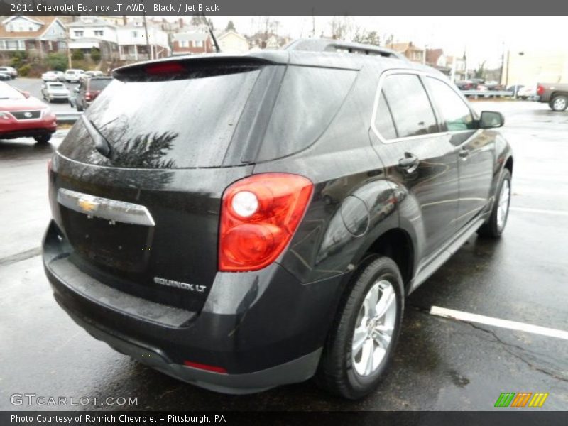 Black / Jet Black 2011 Chevrolet Equinox LT AWD