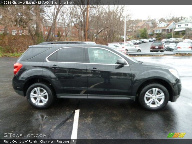 Black / Jet Black 2011 Chevrolet Equinox LT AWD