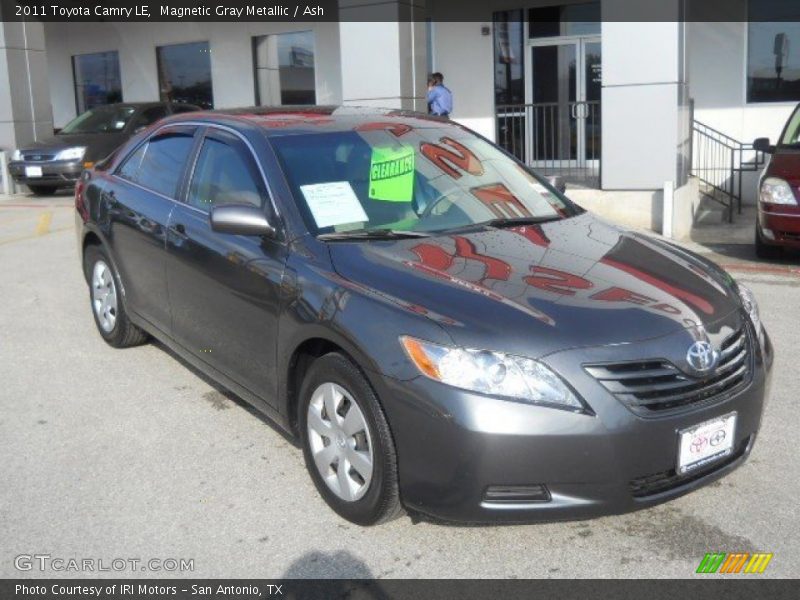 Magnetic Gray Metallic / Ash 2011 Toyota Camry LE