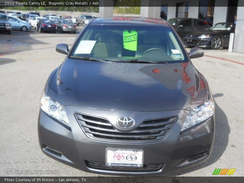 Magnetic Gray Metallic / Ash 2011 Toyota Camry LE