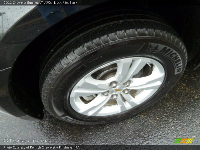 Black / Jet Black 2011 Chevrolet Equinox LT AWD