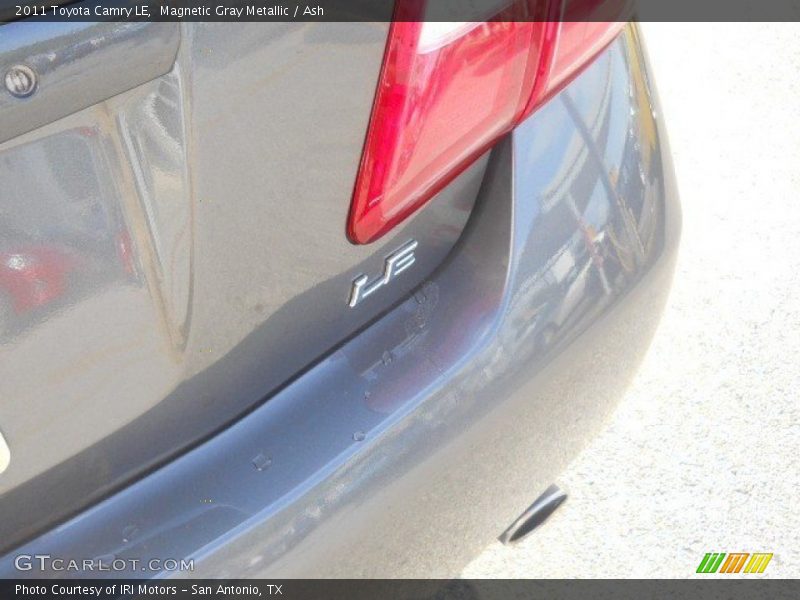 Magnetic Gray Metallic / Ash 2011 Toyota Camry LE