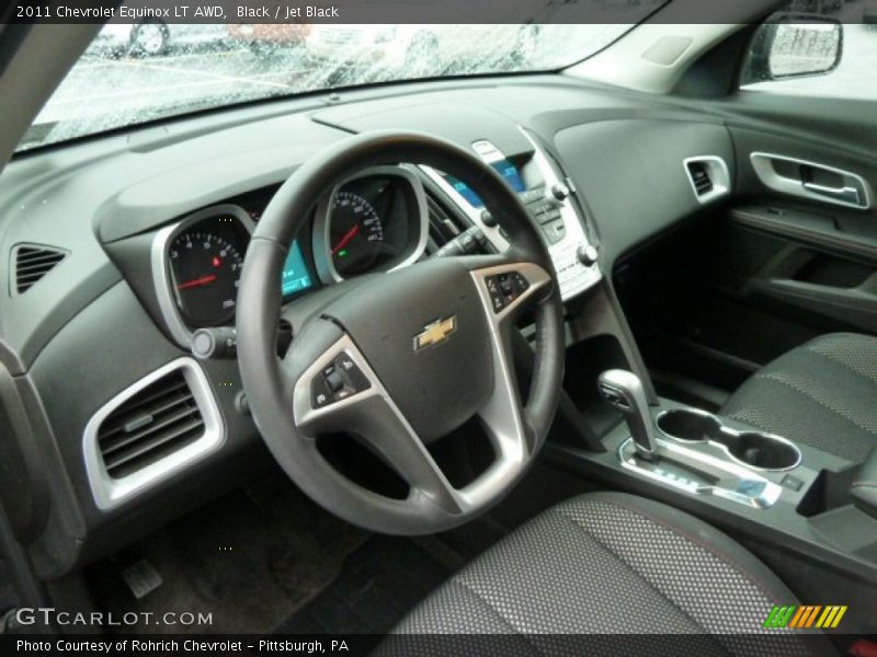 Black / Jet Black 2011 Chevrolet Equinox LT AWD